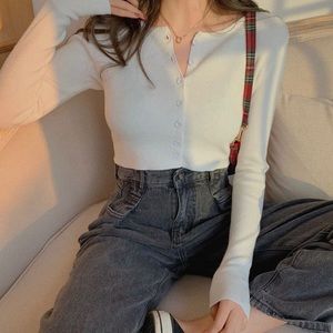 Korean Serendipitious Cropped Cardigan